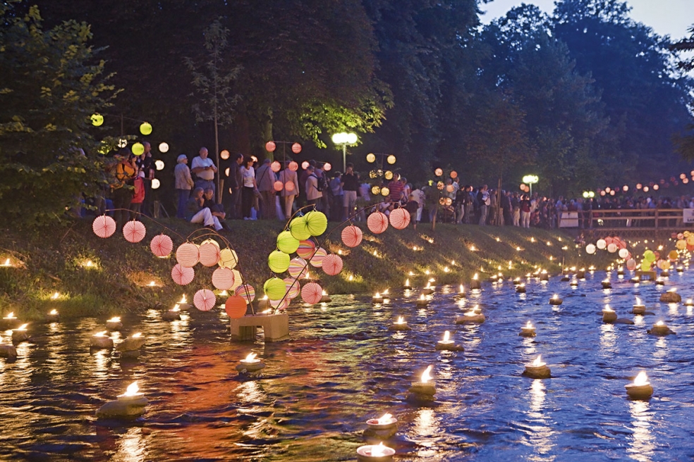 Das Lichterfest in Bad Krozingen (Foto: Stadt Bad Krozingen)